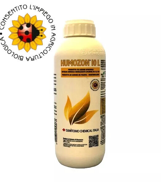 Humozon 10 L è un biostimolante di origine naturale consentito in agricoltura biologica.