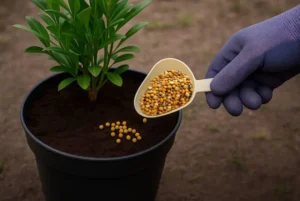 La tecnica di concimazione di copertura top dressing in ambito florovivaistico
