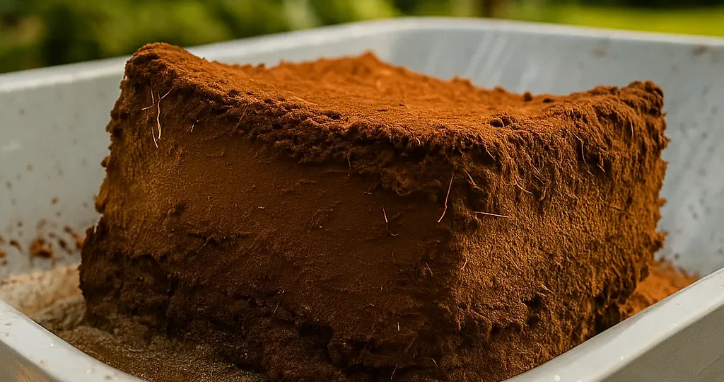 Mattonella in fibra di cocco