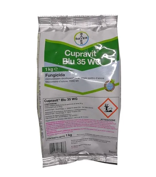 Fungicida rameico Cupravit Blu 35 WG Bayer