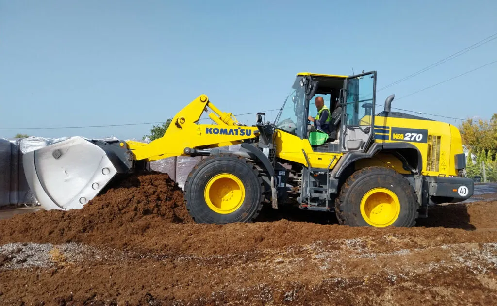 Sito di stoccaggio substrati professionali Pierucci Agricoltura