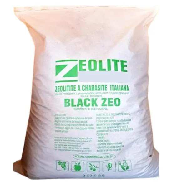 zeolite granulare in sacco