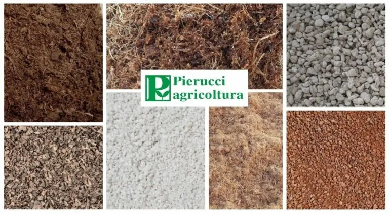 Materie prime per il substrato di coltivazione